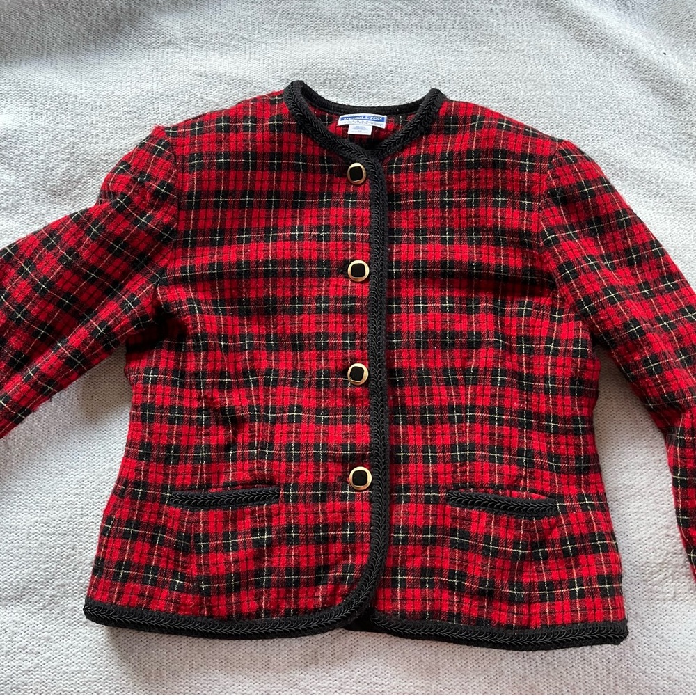 Pendleton Vintage Plaid Jacket - image 1
